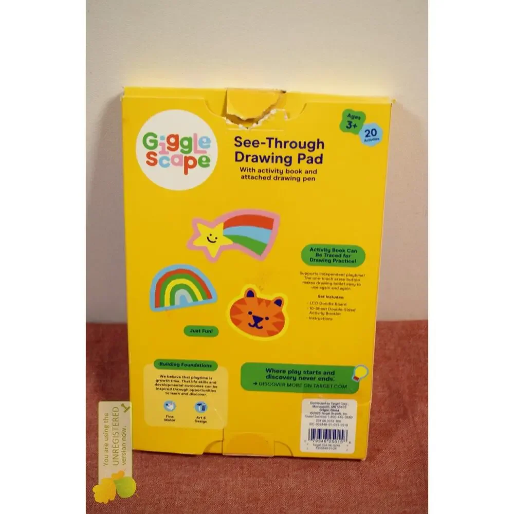 Gigglescape See Through Drawing Pad